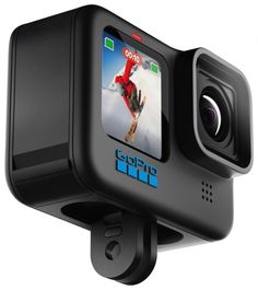 Экшн-камера GoPro HERO10 Black Edition CPKG1 CHDHX-101-RW 23.6Мп, 5.3K, microSD, USB Type-C, microHDMI, 1720 мAч