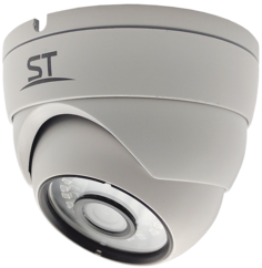 Видеокамера Space Technology ST-2203 (3,6mm) 2MP (1080p), уличная купольная AHD с ИК подсветкой до 20 м, 1/3" Progressive Scan CMOS, BLC, 2DNR, D-WDR