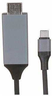 Кабель интерфейсный Red Line УТ000021942 HDMI/USB Type-C, 60гц 4к, 2 м, черный