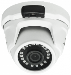 Видеокамера IP Space Technology ST-S2543 POE (3,6mm) 2,1MP (1920*1080), уличная купольная с ИК подсветкой до 20 м, 18 SMD LED, 1/2,7" Progressive Scan