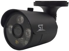 Видеокамера IP Space Technology ST-181 M IP HOME POE АУДИО ЧЕРНАЯ (2,8mm) 3MP (2304*1296), уличная цилиндрическая с ИК подсветкой до 40 м, 3 SMD IR LE