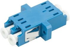 Адаптер проходной Datarex DR-541102 LC-LC, OS2, дуплекс (duplex), синий