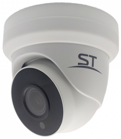Видеокамера IP Space Technology ST-S3541 CITY POE (2,8-12mm) 3MP (2304*1296), уличная купольная с ИК подсветкой до 25 м, 6 IR LED, 1/2,9" Progressive