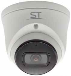 Видеокамера IP Space Technology ST-VK4525 PRO STARLIGHT (2,8mm) 4 MP (2592*1520), уличная купольная с ИК подсветкой до 50 м, 2 IR LED, 1/2,8" Sony sta