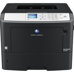 Принтер монохромный Konica Minolta 4700P A63N021 А4, 47стр./мин, лоток 550 л, дуплекс, сеть, до 100000стр., 256МБ