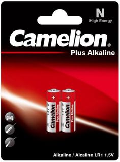 Батарейка Camelion LR1-BP2 Alkaline LR1/N, 1,5 В, 750 мА.ч, 2 шт в упаковке (2605)