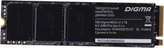 Накопитель SSD M.2 2280 Digma DGSM3002TG13T Mega G1 2TB PCI-E x4 NVMe 3D TLC 3300/2800MB/s MTBF 1.5M