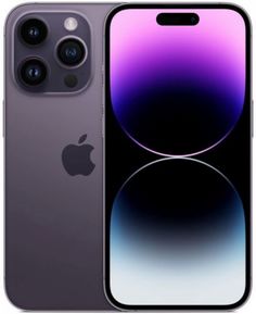Смартфон Apple iPhone 14 Pro 256GB MQ1D3LL/A deep purple, no SIM, dual eSIM only
