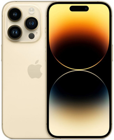 Смартфон Apple iPhone 14 Pro 1TB MQ2T3LL/A gold, no SIM, dual eSIM only