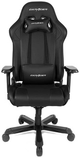 Кресло DxRacer OH/K99/N геймерское, черное, регулируемые подлокотники в 4 направлениях, наклон спинки до 170 градусов