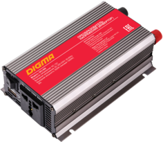 Инвертор автомобильный Digma DCI-500 500Вт, 11-15В, 230В (479868)