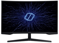 Монитор 27" Samsung Odyssey G5 C27G55TQMW чёрный, 2560x1440, VA, 144Hz, 1ms, 250cd, 2500:1, 178/178, FreeSync Premium, HDMI, DP