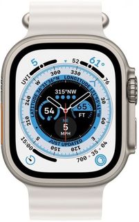 Часы Apple Watch Ultra 49mm MNH83LL/A Titan Case/White Ocean Band