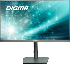 Монитор 27" Digma DM-MONB2709 темно-серый, 3840x2160, 16:9, IPS, 350 кд/м2, GTG 5ms, AMD FreeSync, 1000:1, HDMI, DP, 2*USB, USB Type-C, USB Type-B, 3.