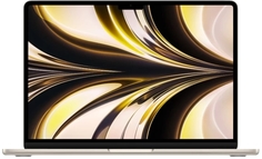 Ноутбук 13.6 Apple MacBook Air (2022) M2 8C CPU, 8C GPU, 8GB, 256GB, Eng.Kb, Starlight