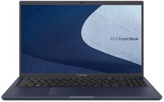 Ноутбук ASUS ExpertBook B1 1500CEAE-EJ2621R 90NX0441-M00EF0 i7-1165G7/16GB/512GB SSD/noDVD/Iris Xe Graphics/15,6"/Cam/BT/WiFi/Win10Pro/Star Black