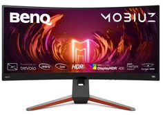 Монитор 34" BenQ EX3410R 3440x1440 VA, curved, 144 Гц, 350cd/m2, H178°/V178°, 3000:1, 20M:1, 16,7 мл