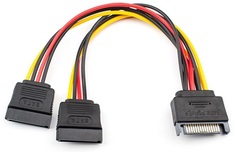 Кабель Atcom AT4366 0.2 m SATA power <=> 2xSATA power