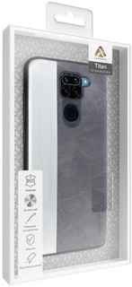 Чехол Lyambda Titan LA15-RMN9-BK для Xiaomi Redmi Note 9 black