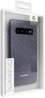 Чехол Lyambda EUROPA LA05-ER-S10-GR для Samsung Galaxy S10 grey strip