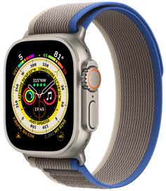 Часы Apple Watch Ultra 49mm S/M Titan Case/BlueGray Trail Loop