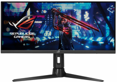 Монитор 29,5" ASUS ROG Strix XG309CM 2560x1080, IPS, 1ms, 21:9, 300cd/m2, 178°/178°, 1000:1, HDMI, DP, USB-C, 2*USB 3.2, tilt, HAS, swivel, black