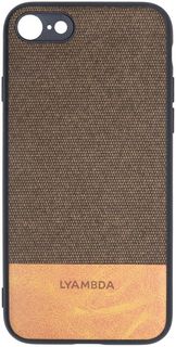 Чехол Lyambda CALYPSO LA03-SE20-BR для iPhone 8/ iPhone SE 2020 brown