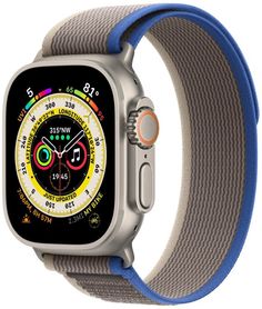 Часы Apple Watch Ultra 49mm M/L Titan Case/BlueGray Trail Loop