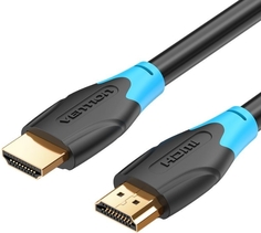 Кабель интерфейсный HDMI-HDMI Vention AACBH High speed v2.0 with Ethernet 19M/19M - 2м