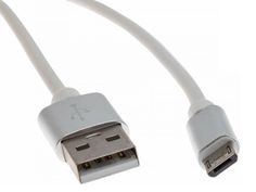Кабель интерфейсный Cactus CS-USB.A.USB.MICRO-1 USB Type-C(m)/micro USB(m), 1м, белый, блистер