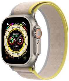 Часы Apple Watch Ultra 49mm S/M Titan Case/YellowBeige Trail Loop