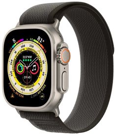 Часы Apple Watch Ultra 49mm S/M Titan Case/BlackGray Trail Loop