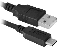 Кабель USB Defender USB09-03PRO 87492 AM-C Type, 1.0 м