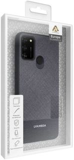 Чехол Lyambda EUROPA LA05-H9A-GR для HONOR 9A grey strip