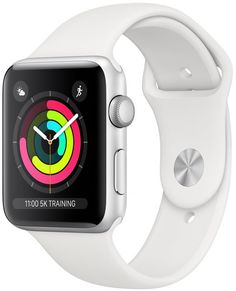 Часы Apple Watch Series 3 38mm silver/white