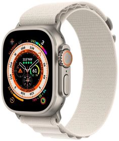 Часы Apple Watch Ultra 49mm M Titan Case/Starligt Alpine Loop