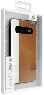 Чехол Lyambda Titan LA15-TI-S10P-BR для Samsung Galaxy S10+ brown