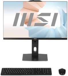 Моноблок 27 MSI Modern AM272P 12M 9S6-AF8211-230 i7-1260P/16GB/512GB SSD/1920x1080/Iris Xe Graphics/noDVD/cam/BT/WiFi/Win11Pro/black