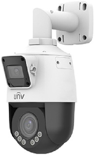 Видеокамера IP UNIVIEW IPC9312LFW-AF28-2X4 сдвоенная Мини-PTZ, 2*1/2.8", 2*2MP КМОП, 25 к/с, F1.6, 2