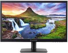 Монитор 18,5" Aopen 19CX1Qb UM.XC1EE.001 1366x768, TN, LED, 5ms, 16:9, 200cd, 90°/65°, D-Sub, черный