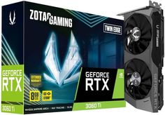 Видеокарта PCI-E Zotac GeForce RTX 3060 Ti Twin Edge (ZT-A30610E-10MLHR) 8GB GDDR6 256bit 8nm 1410/14000MHz HDMI/3*DP