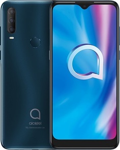 Смартфон Alcatel 1S (2020)/5028Y green,  6.22", 720x1520, 3Gb/32Gb, 2 Sim, 3G, 4G, GSM900/1800, NFC, GPS, 13Mpix, Android 10, FM, microSD max32Gb