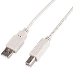 Кабель интерфейсный Buro USB-A-B-1.5C USB A(m)/USB B(m), 1.5м, серый (1478139)