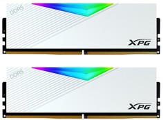 Модуль памяти DDR5 32GB (2*16GB) ADATA AX5U7200C3416G-DCLARWH XPG LANCER RGB white PC5-57600 7200MHz CL34 1.4V