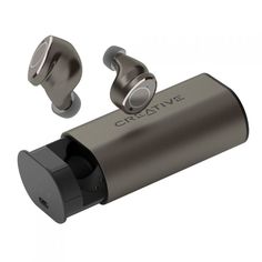 Наушники беспроводные Creative Outlier Pro 51EF0930AA000 тесно-серые, до 60 часов, TWS, BT, IPX5, USB-C