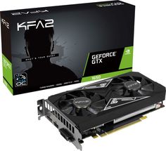 Видеокарта PCI-E KFA2 GeForce GTX 1650 EX PLUS 65SQL8DS93EK 4GB GDDR6 128bit 12nm 1410/8000MHz DVI-D