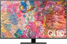 Телевизор Samsung QE50Q80BAUXRU QLED 4K Ultra HD 60Hz DVB-T2 DVB-C DVB-S2 USB WiFi Smart TV (RUS) черный