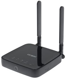 Интернет-центр Alcatel HH40V N300, 10/100BASE-TX/4G(3G), cat.4, черный