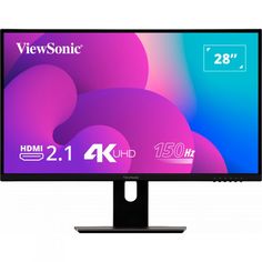 Монитор 27.9" Viewsonic VX2882-4KP 3840x2160, IPS, 16:9, 1000:1, 300 cd/mІ, 1ms, 178°/178°, 150Hz, 2*DP, 2*HDMI, 2*USB 3.2, black