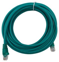 Кабель патч-корд U/UTP 5e кат. 5м Buro 1645937 зеленый RJ-45 (m)-RJ-45 (m)